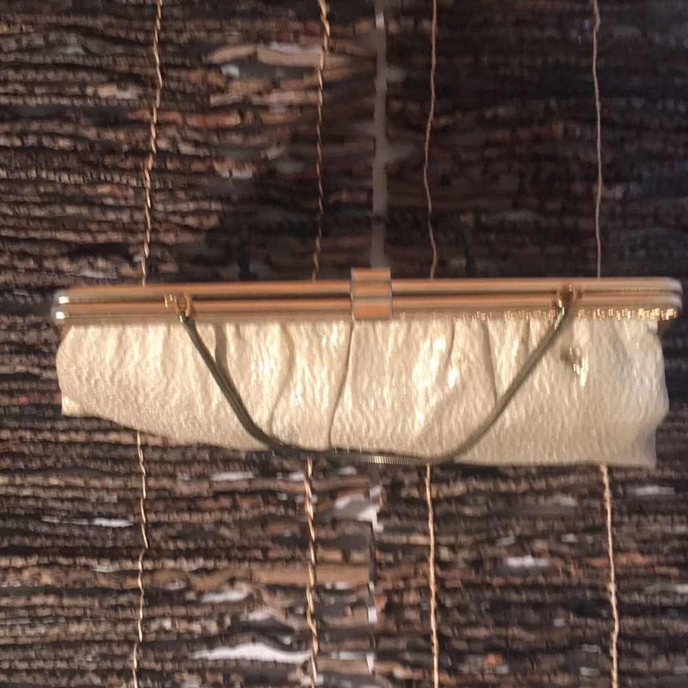 Vintage Gold Evening Purse Handbag - Picture 2 of 4